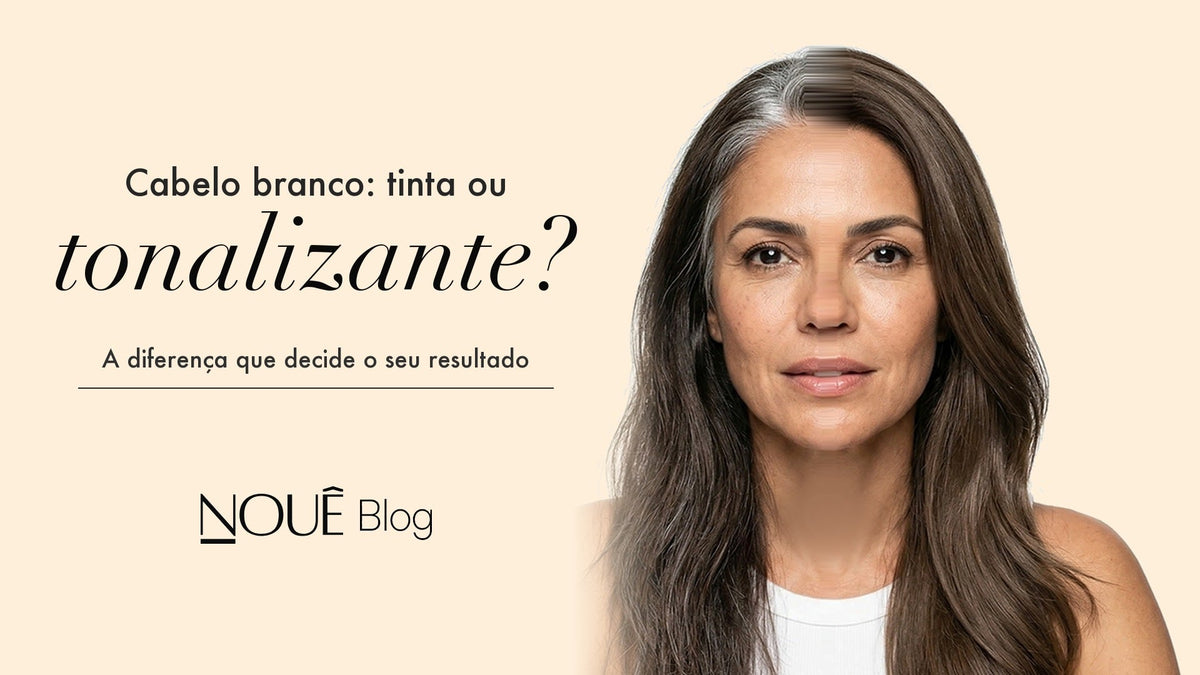 Cabelo branco: tinta ou tonalizante? A diferença que decide o seu resultado
