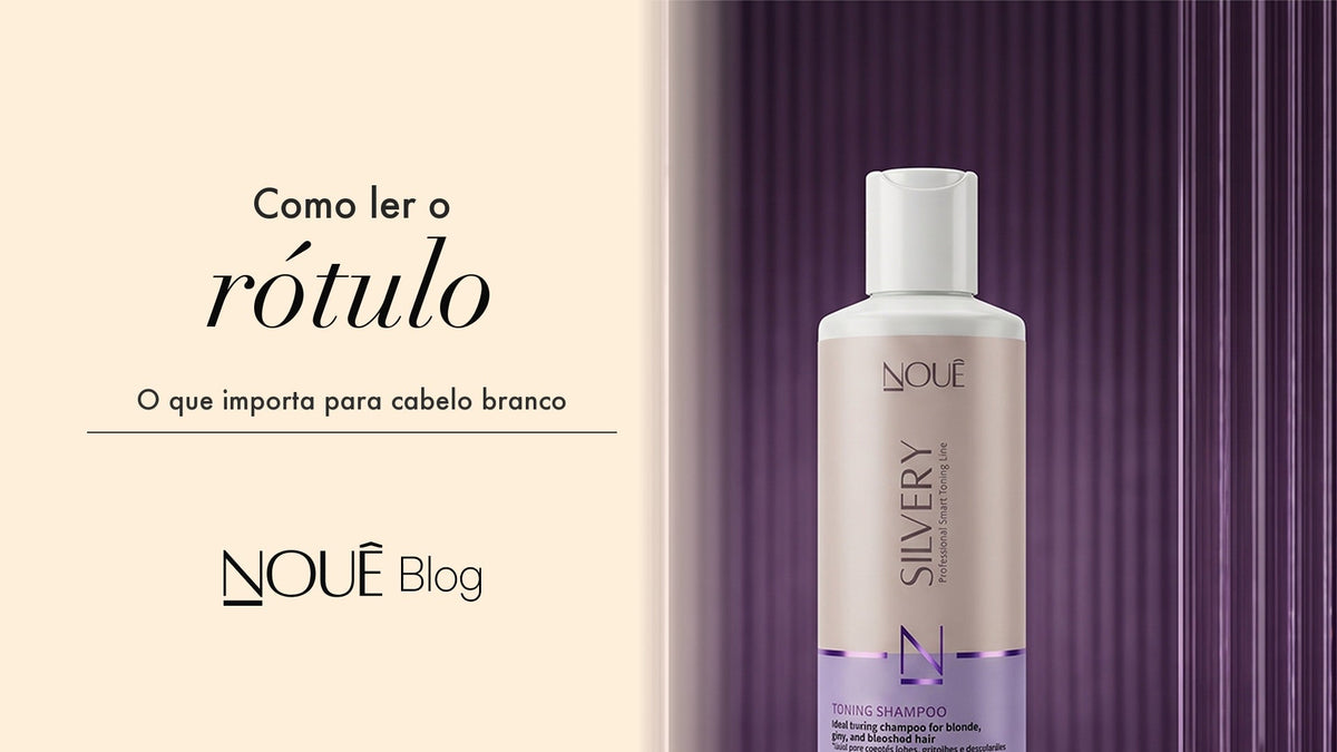 Como ler o rótulo do shampoo: o que importa para cabelo branco