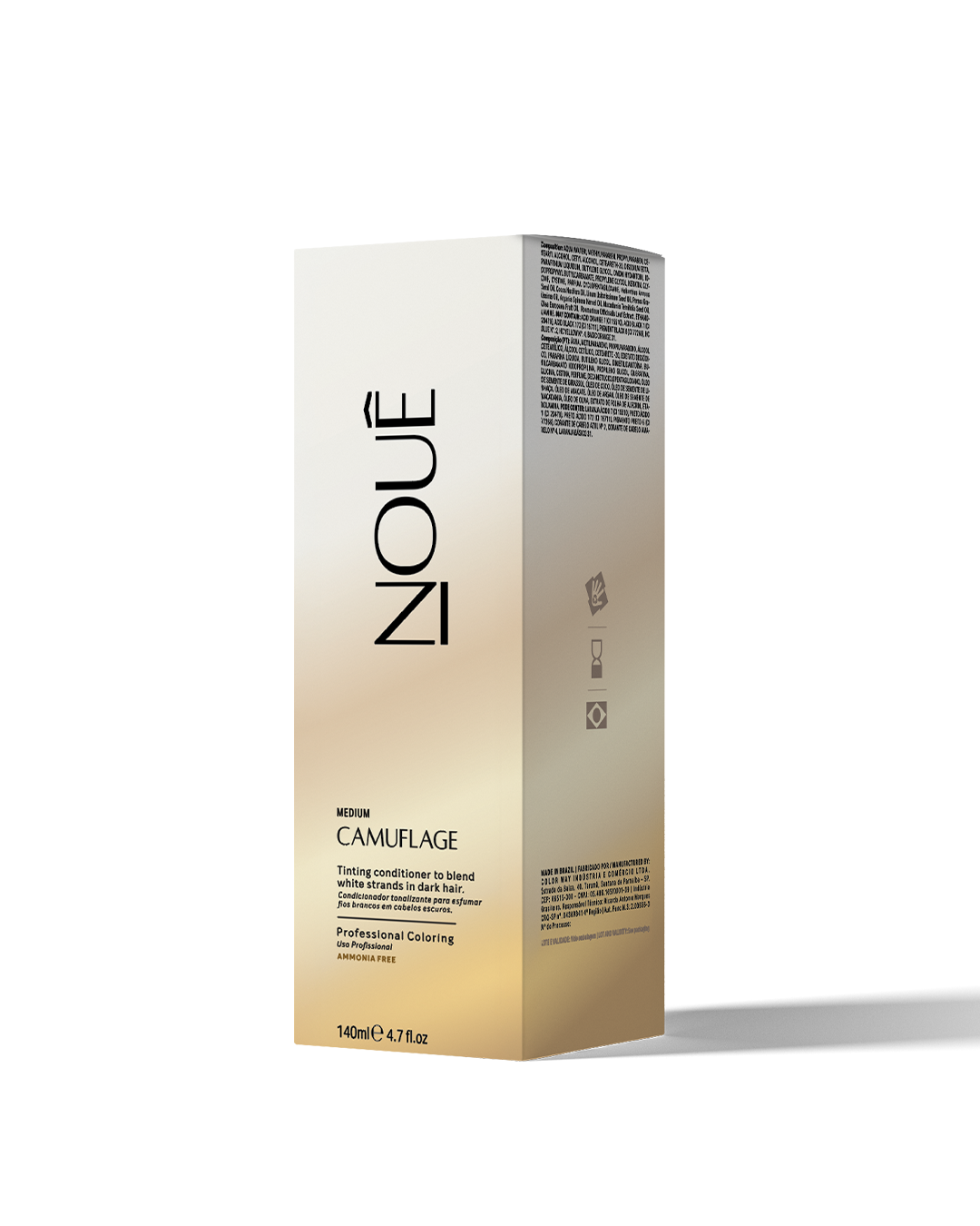 Tonalizante Camuflage Medium 140ml