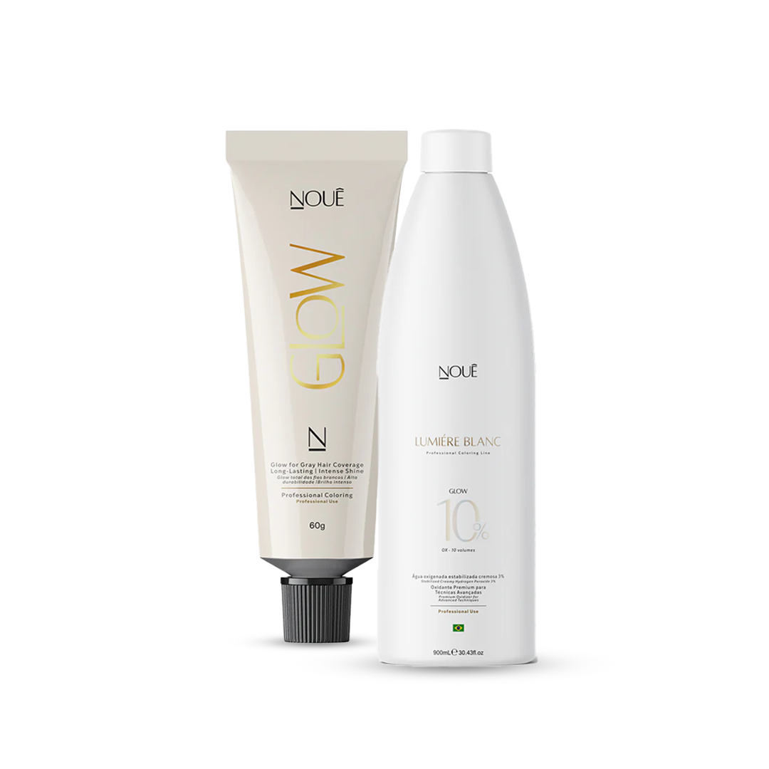 1 Coloração Glow + 1 Água Oxigenada