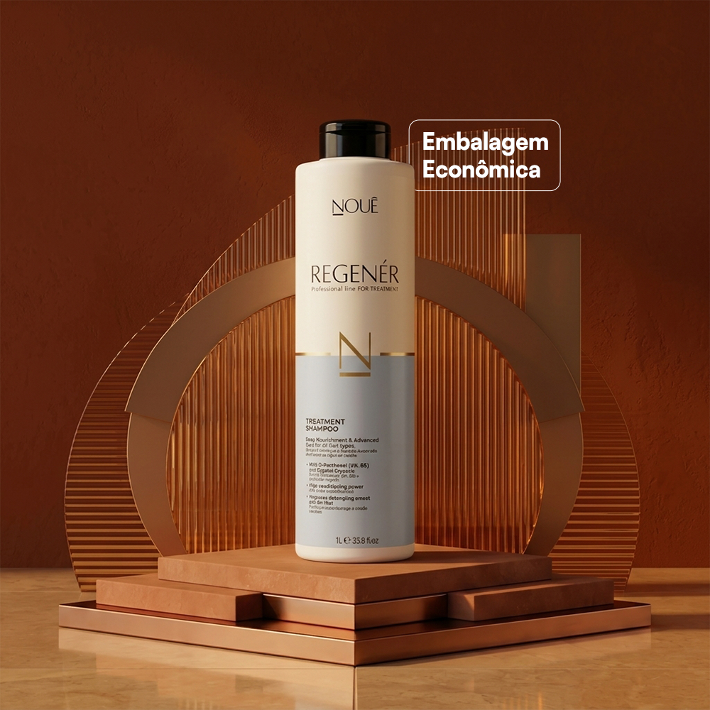 Shampoo Nutritivo Regenér 1L, embalagem econômica