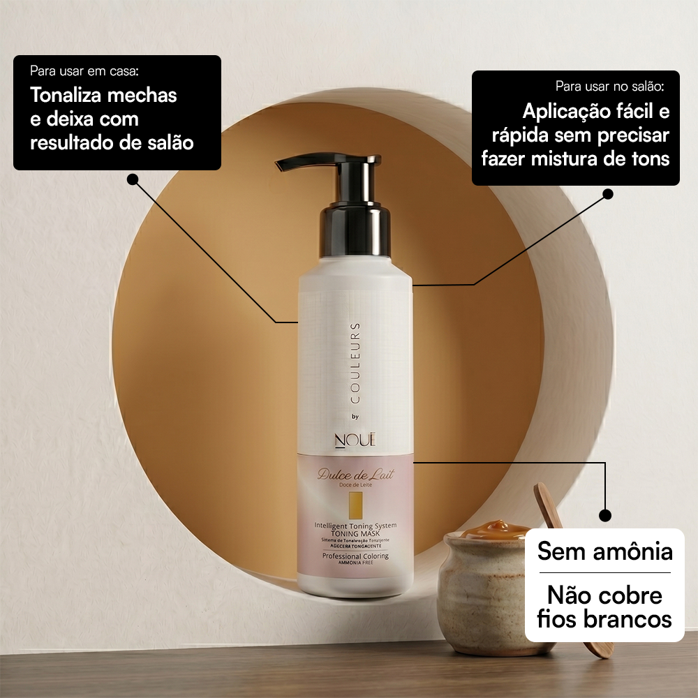 Tonalizante Couleurs Doce de Leite - 140ml