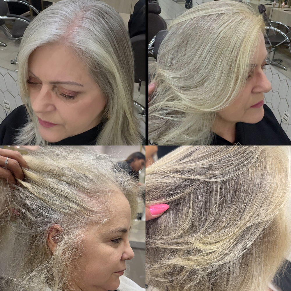 Tonalizante Camuflage Pérola 140ml (PARA CABELOS 100% BRANCOS)