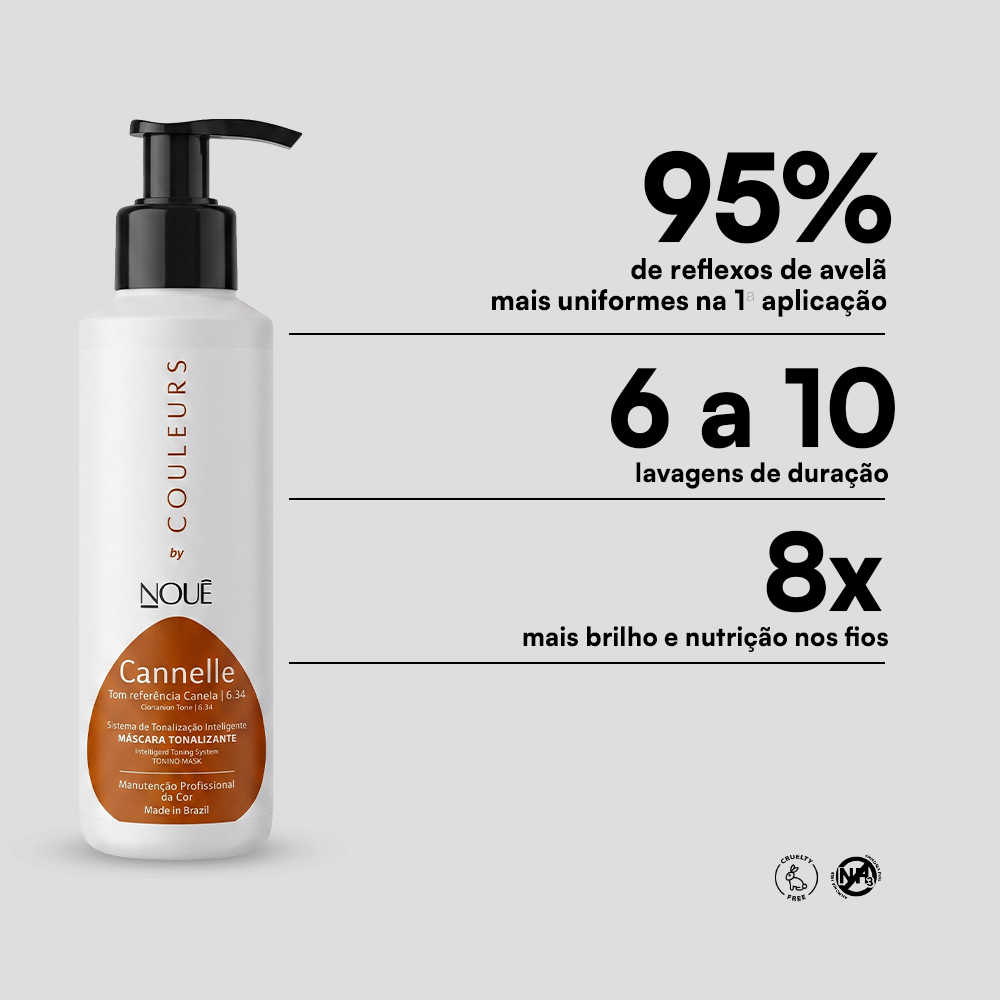 Tonalizante Couleurs Canela 6.34 - 140ml