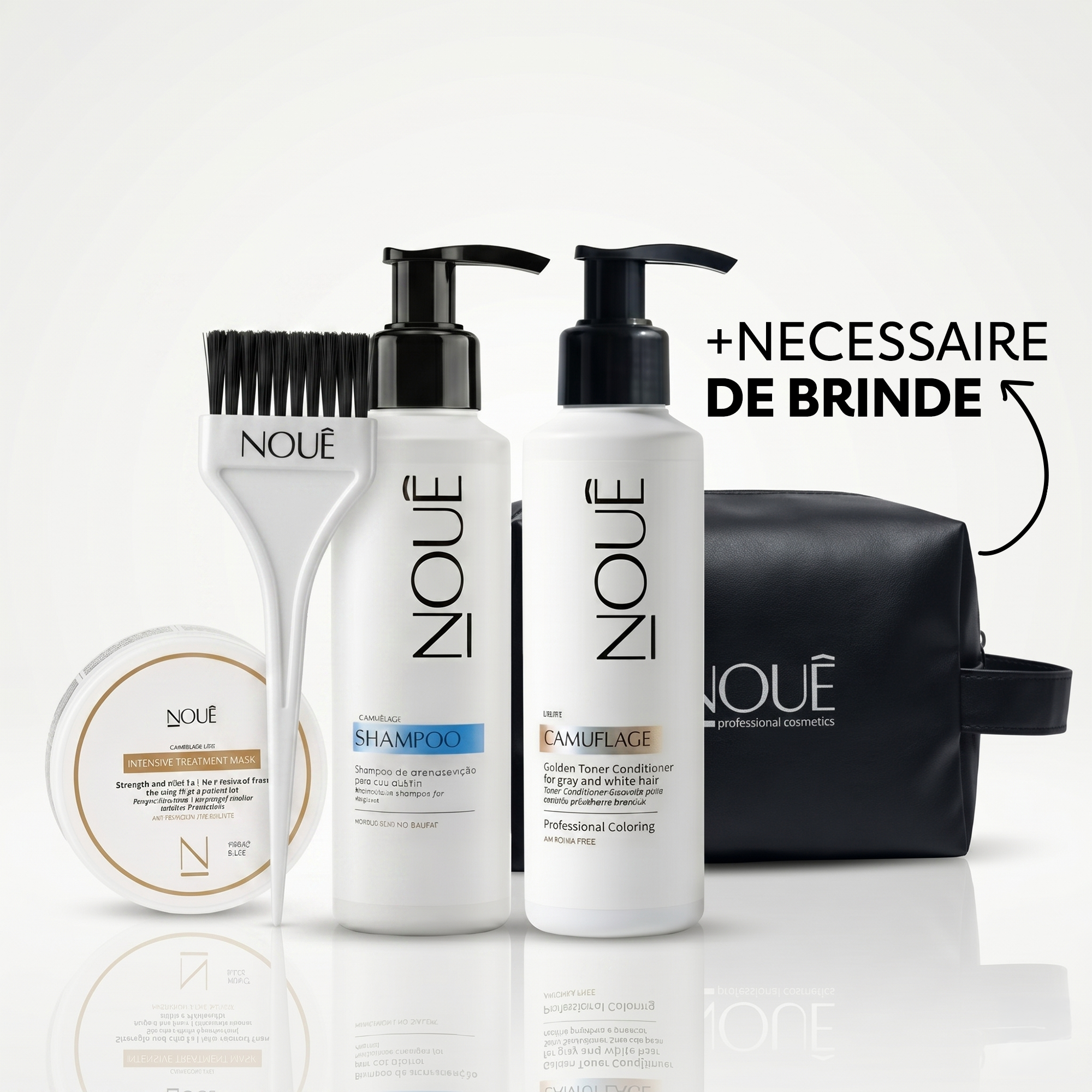 Kit Camuflagem Completa + Renovação Capilar - Light