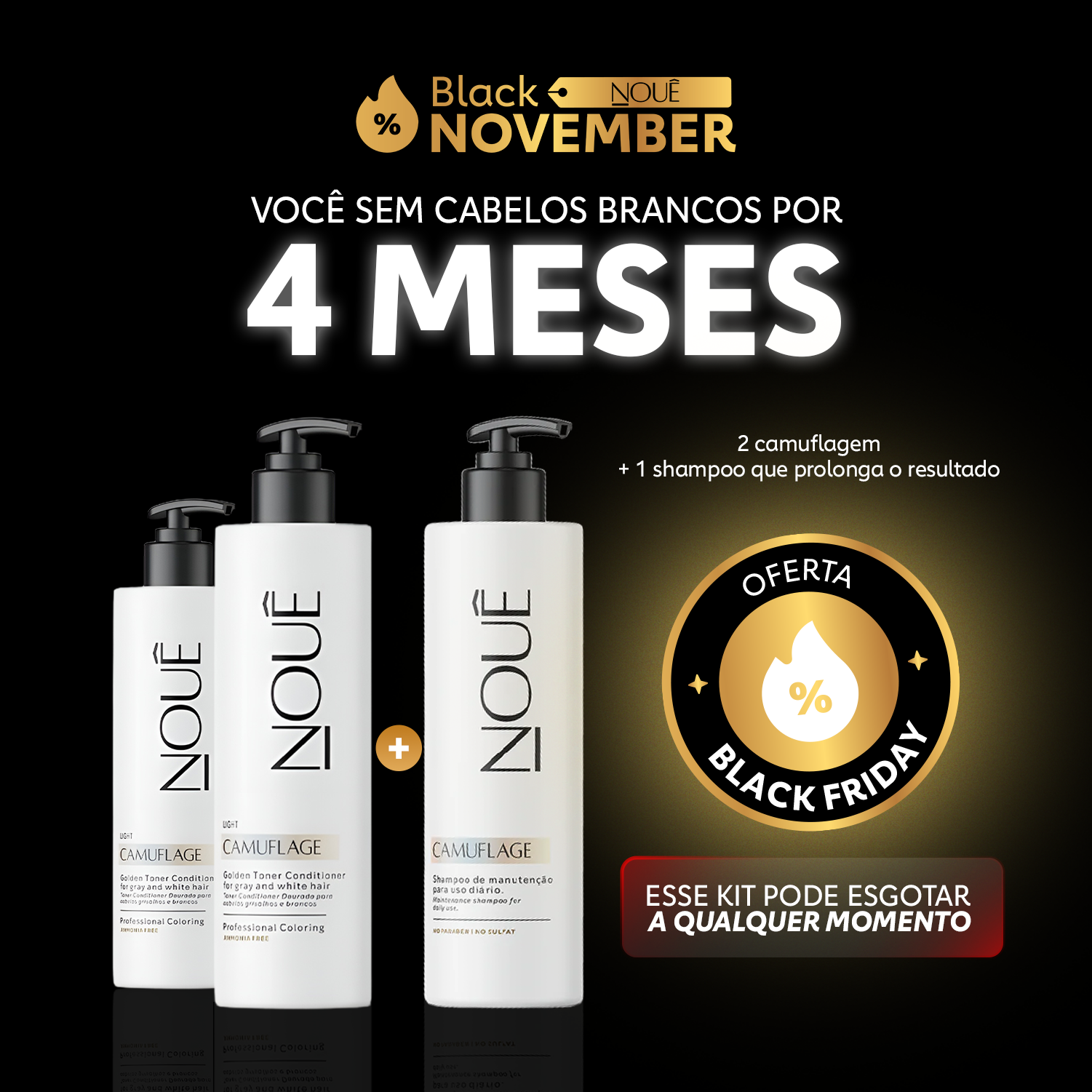 Kit Camuflage Light Black Friday