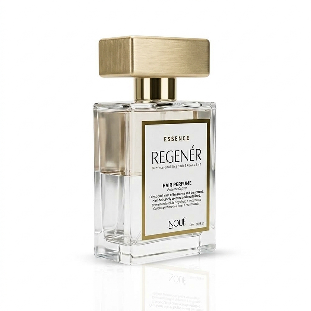 Perfume Regenér bifásico 50ml, as duas fases no frasco