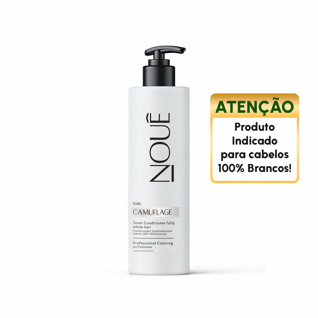 Tonalizante Camuflage Perola 140ml (PARA CABELOS 100% BRANCOS)