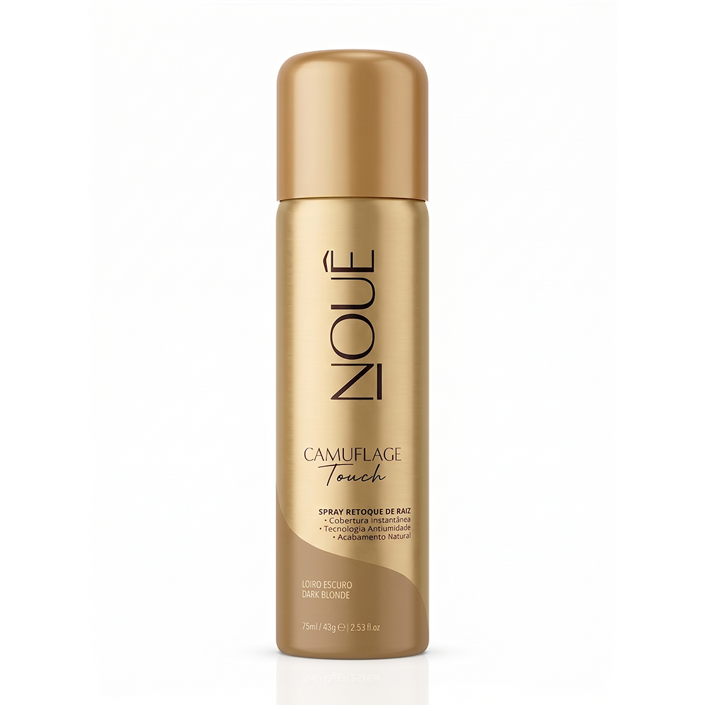 Camuflage Touch Loiro Escuro 75ml, spray retoque de raiz Nouê