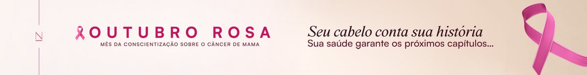 Banner Outubro Rosa da linha Camuflage Nouê