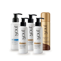 Kit Black Camufla & Retoca Medium: 3 Camuflage Medium, Camuflage Touch e Shampoo Pós #Tom do Camuflage_Medium