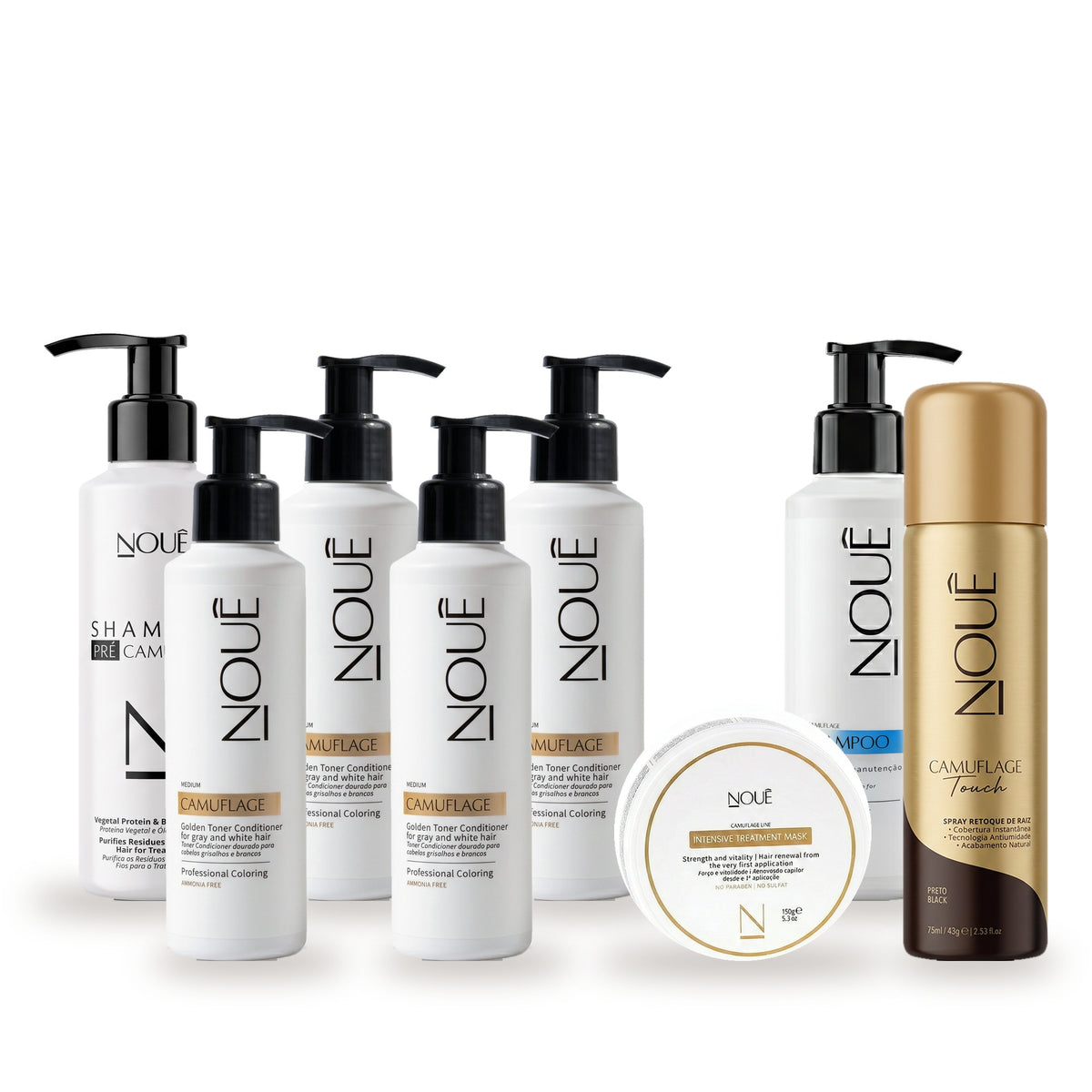 Variante: Kit Black Completo + Touch Medium + Touch Preto