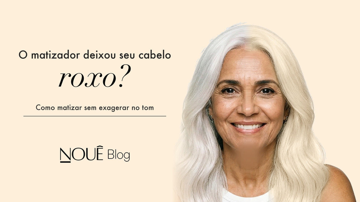 O matizador deixou seu cabelo roxo? Como matizar sem exagerar no tom