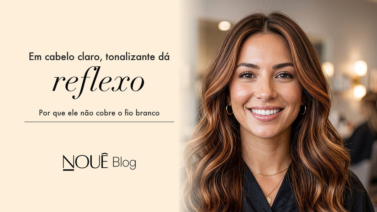 Em cabelo claro, tonalizante dá reflexo: por que ele não cobre o fio branco