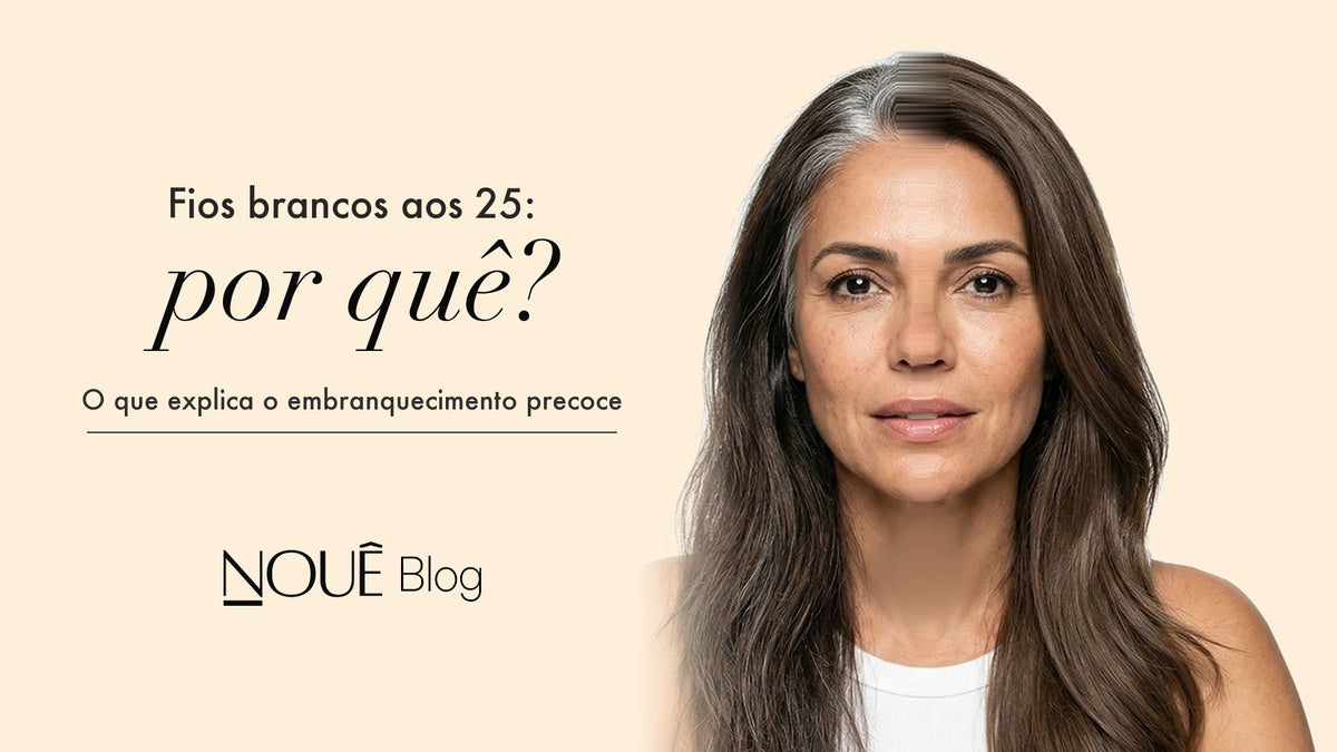 Fios brancos aos 25: por que o embranquecimento precoce acontece