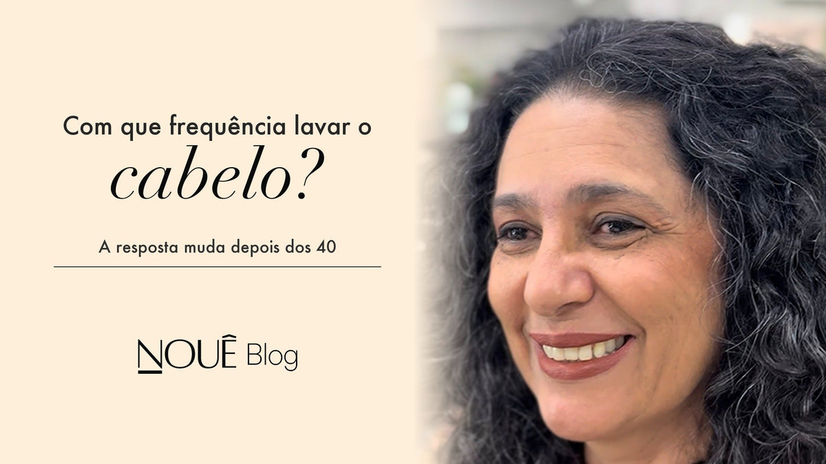 Com que frequência lavar o cabelo maduro?