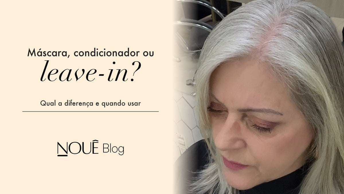 Máscara, condicionador e leave-in: qual a diferença