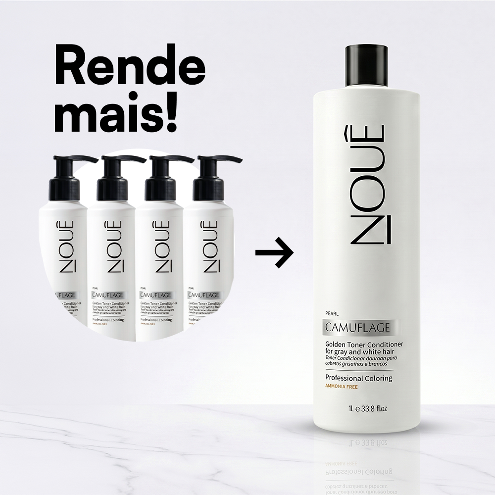 Kit Camuflage & Shampoo 1L - Pérola