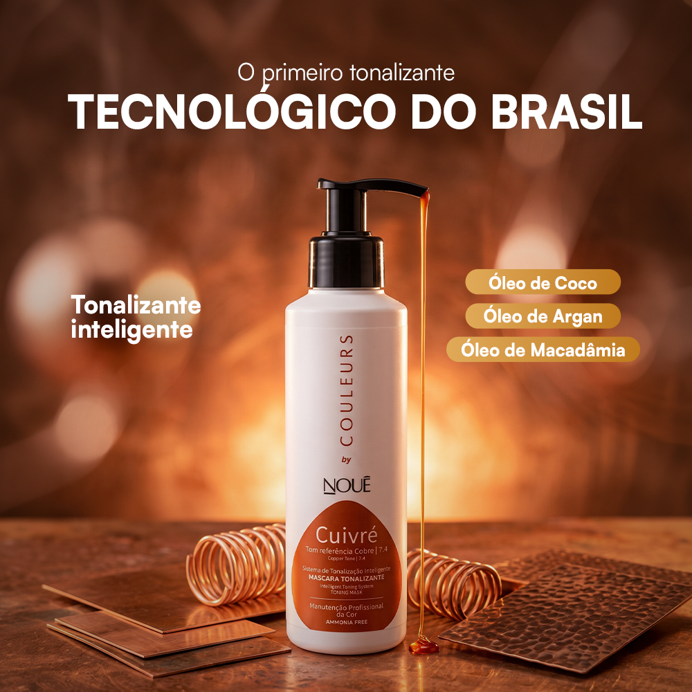 Tonalizante Couleurs Cobre 7.4 - 140ml
