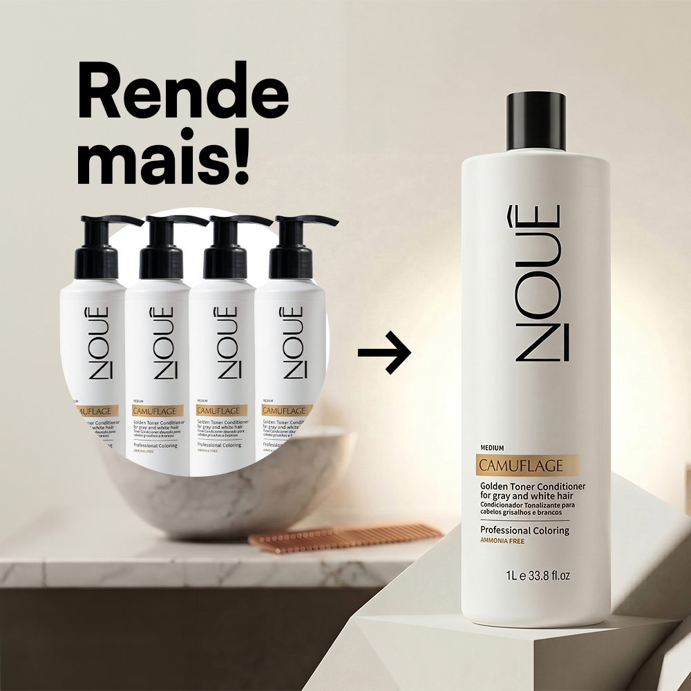 Kit Camuflage & Shampoo 1L - Medium