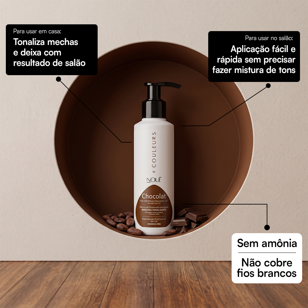 Tonalizante Couleurs Chocolate 6.7 - 140ml