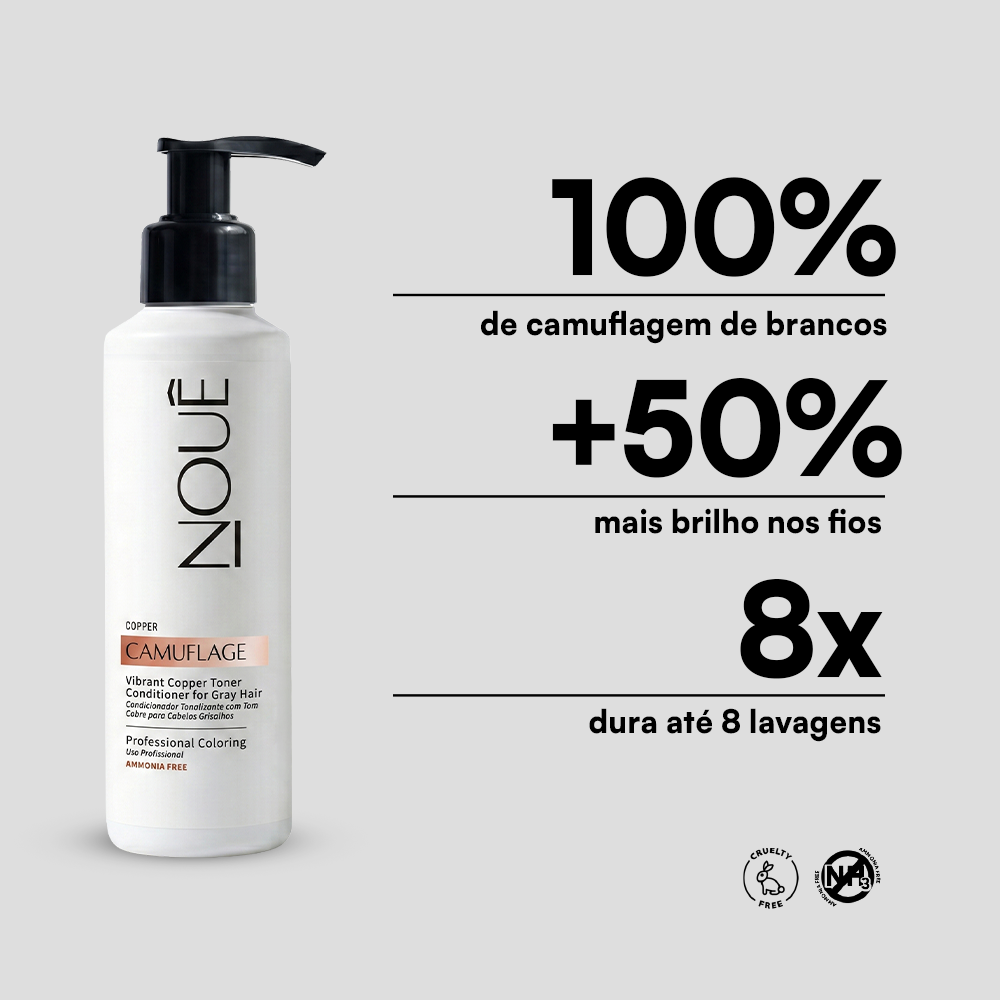 Tonalizante Camuflage Copper 140ml