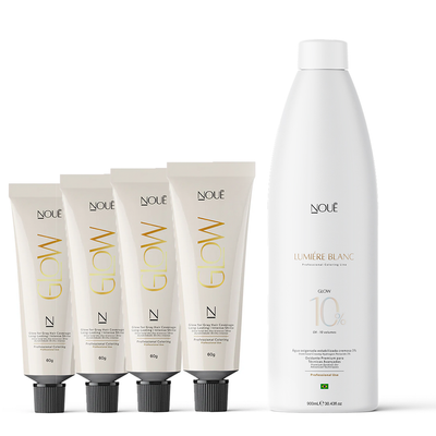 4 Colorações Glow Desconto + 1 OX 10 de Brinde