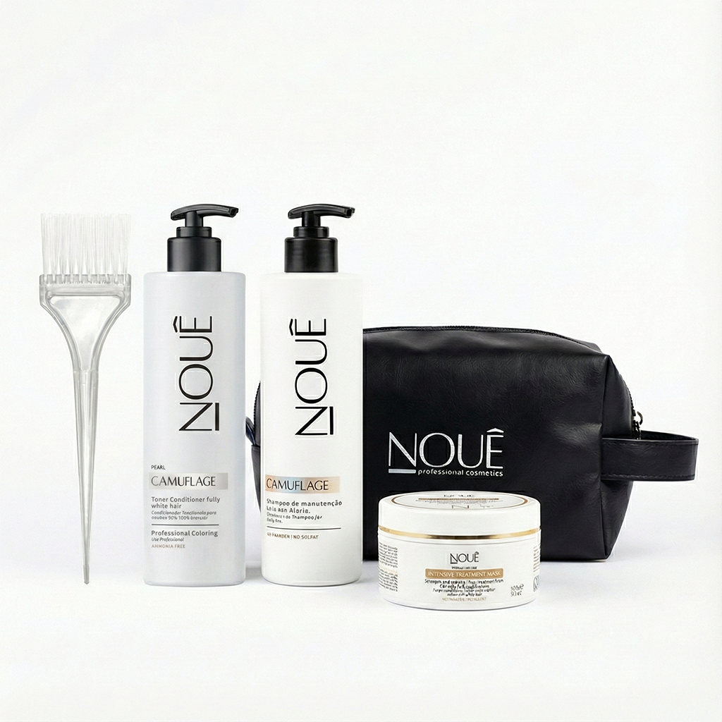 Kit Camuflagem Completa + Renovação Capilar - Pérola