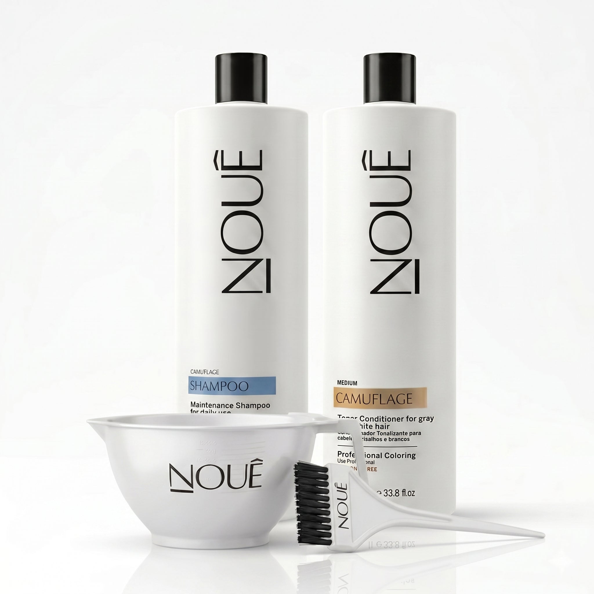 Kit Camuflage & Shampoo 1L - Medium