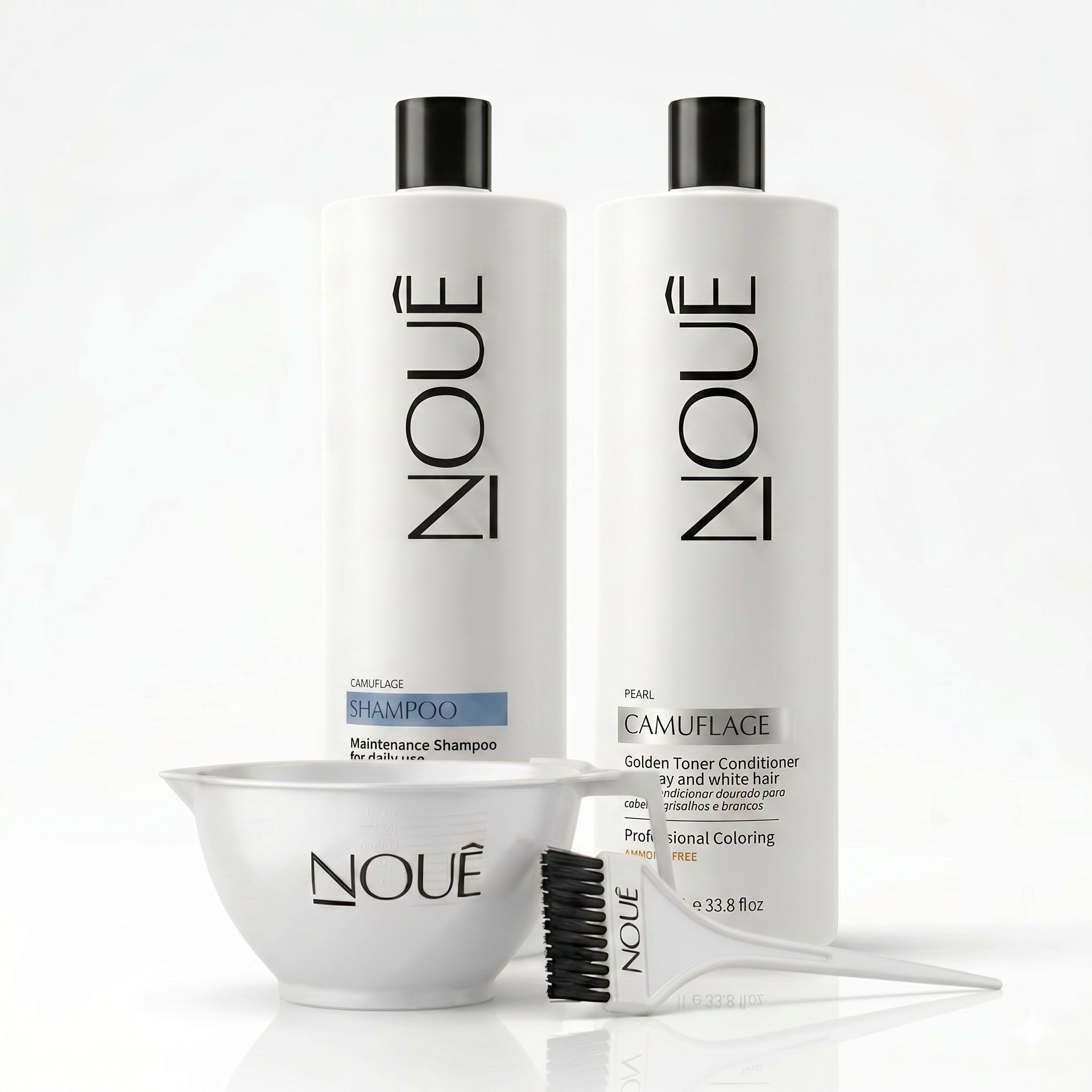 Kit Camuflage & Shampoo 1L - Pérola