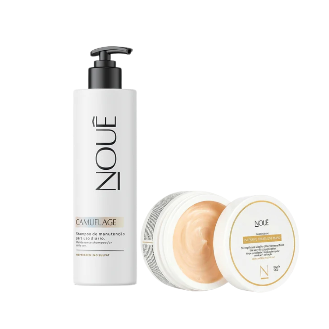 Kit Exclusivo Live (Shampoo 140ml + Máscara Camuflage)