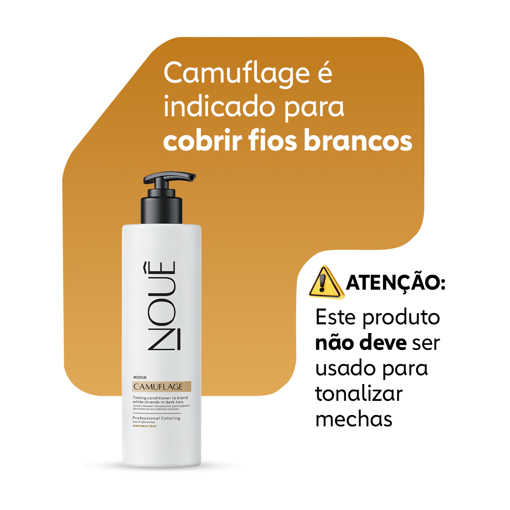 Tonalizante Camuflage Medium 140ml