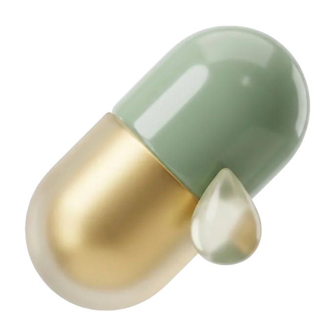 Ilustração do ativo Pantenol + Vitamina E